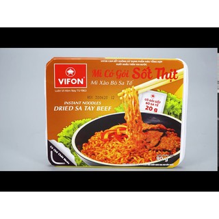 Khay Mì Xào Bò Sa Tế VIFON 90g