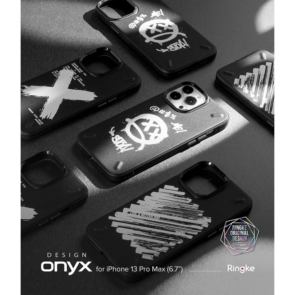 Ốp lưng Ringke Onyx cho iPhone 13 Pro Max / 13 Pro / 13 / 13 mini - Nhập khẩu Hàn Quốc