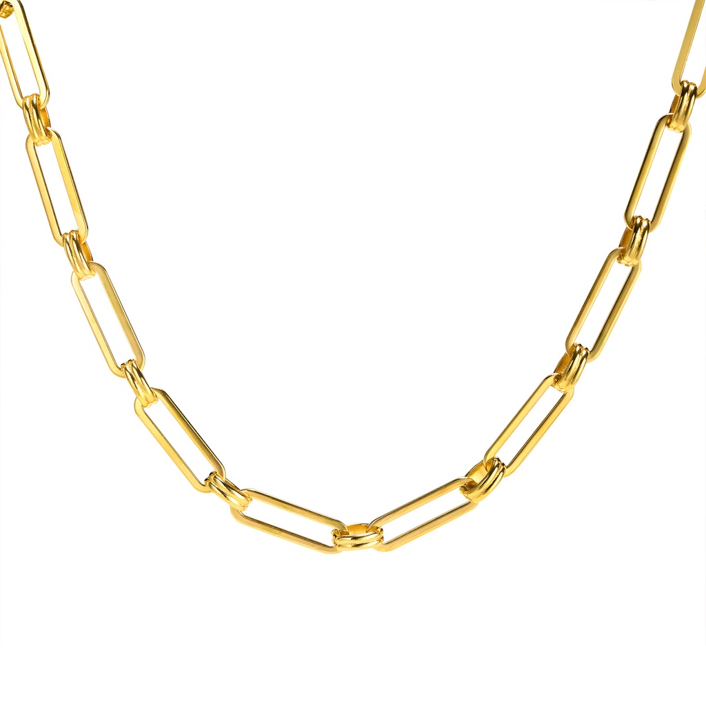 Vòng cổ Mạ Vàng 14k Thiết Kế Đơn Giản Cho Nữ