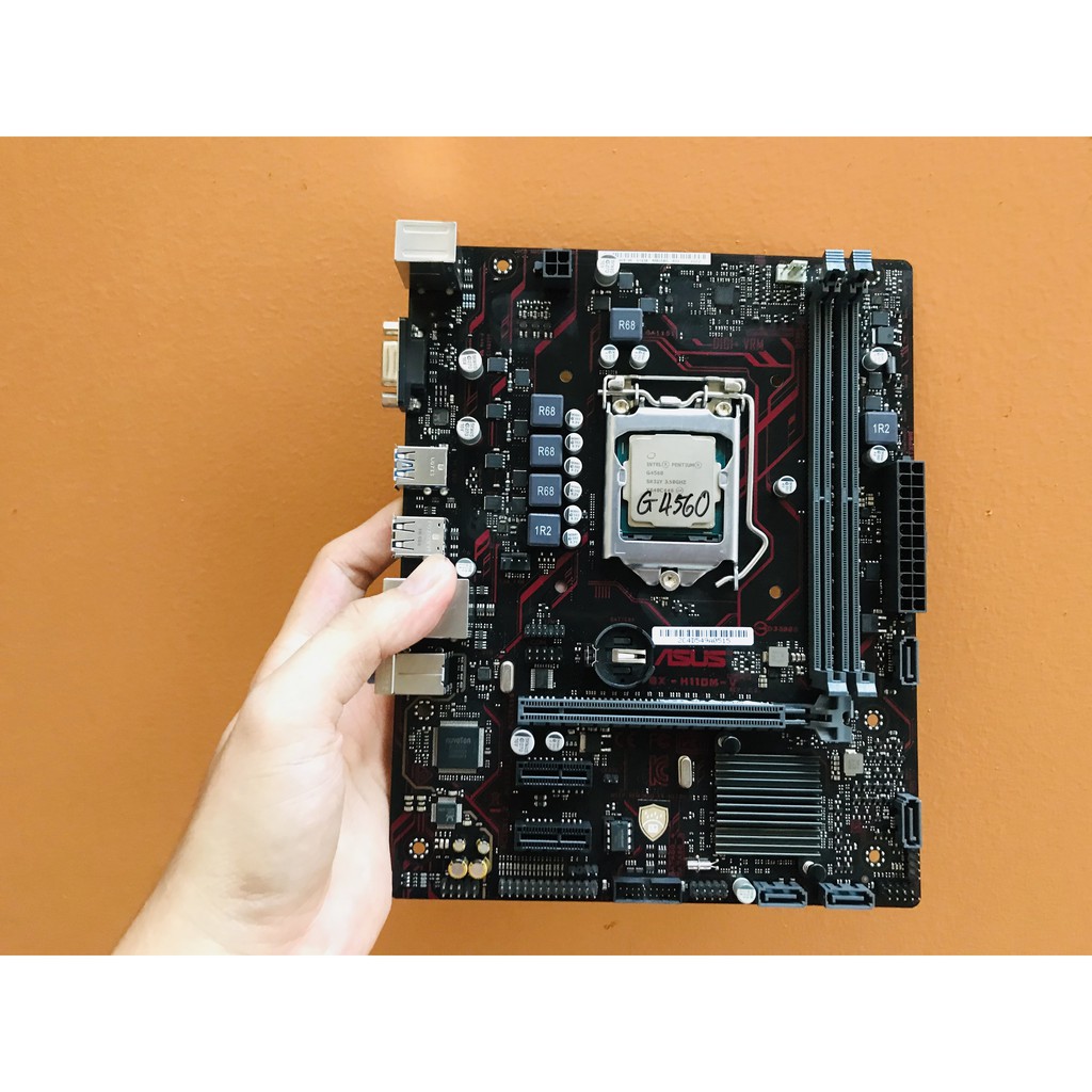 Main Asus EX-H110M-V Socket 1151 cho Thế hệ thứ 7/thứ 6 Core i7/Core i5/Core i3/Pentium/Celeron