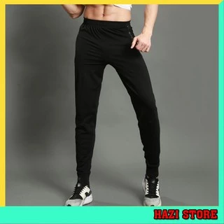 Quần jogger nam màu đen trơn phong cách thể thao JGBK01