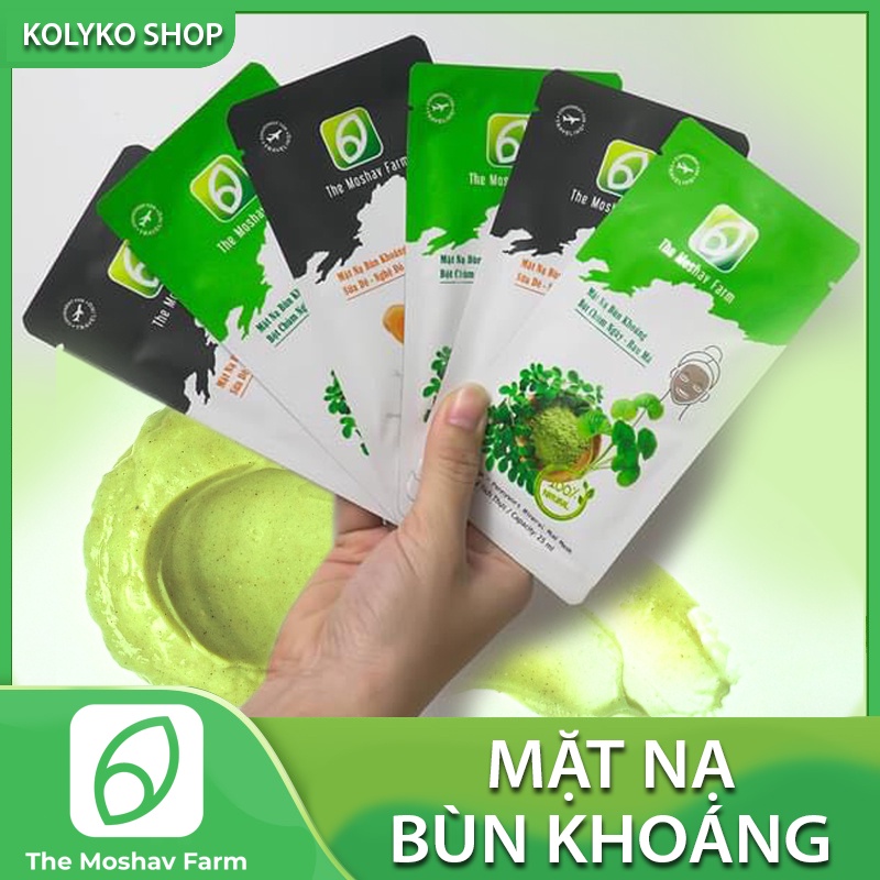 Mặt nạ bùn khoáng thiên nhiên The Moshav Farm