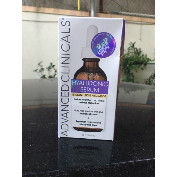 Serum dưỡng da chống lão hoá cấp nước Instant hydration #Hyaluronic hiệu Advanced Clinicals- Hàng xách tay từ Mỹ
