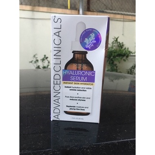Serum dưỡng da chống lão hoá cấp nước Instant hydration #Hyaluronic hiệu Advanced Clinicals- Hàng xách tay từ Mỹ