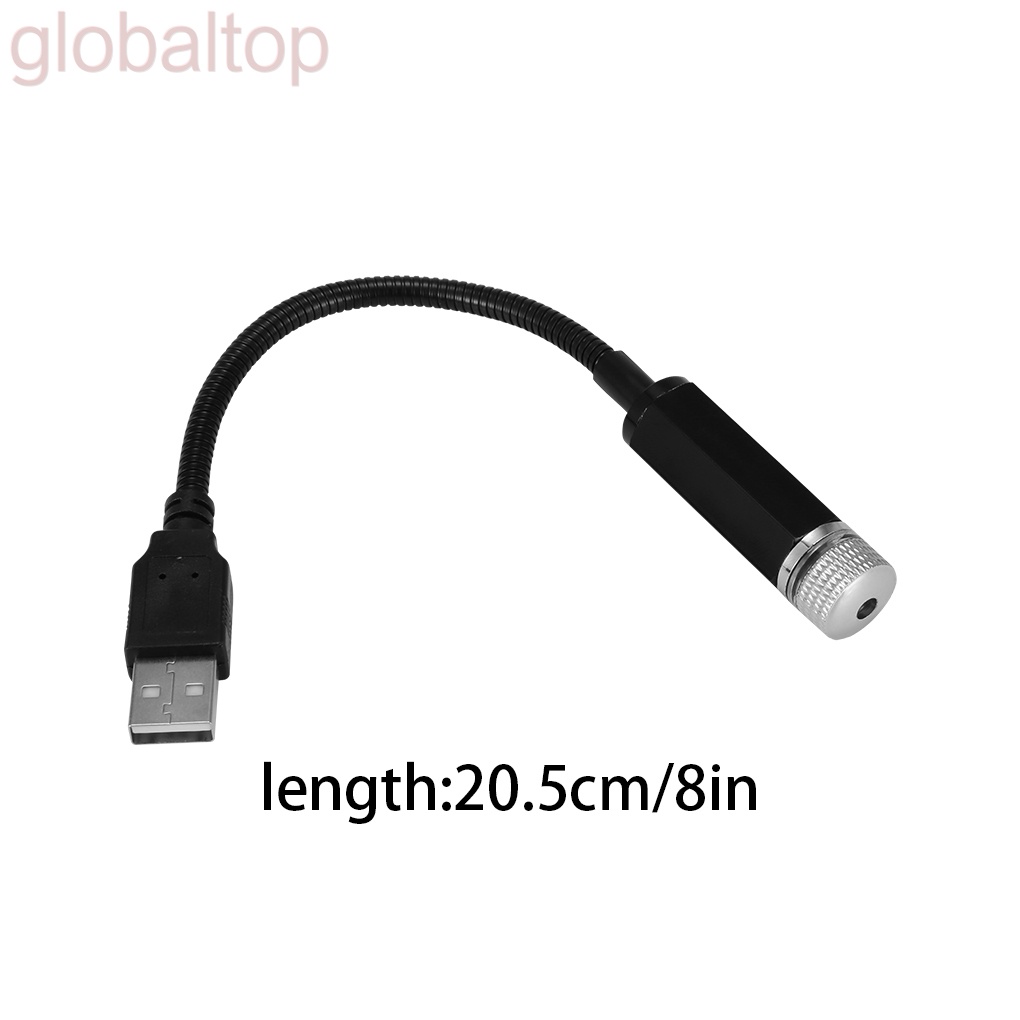 Đèn Led Usb Chiếu Trần Xe Hơi Có Thể Điều Chỉnh