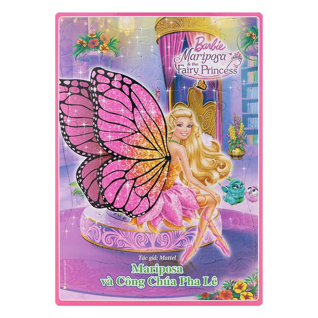 Sách - Ghép Hình Mariposa Và Công Chúa Pha Lê