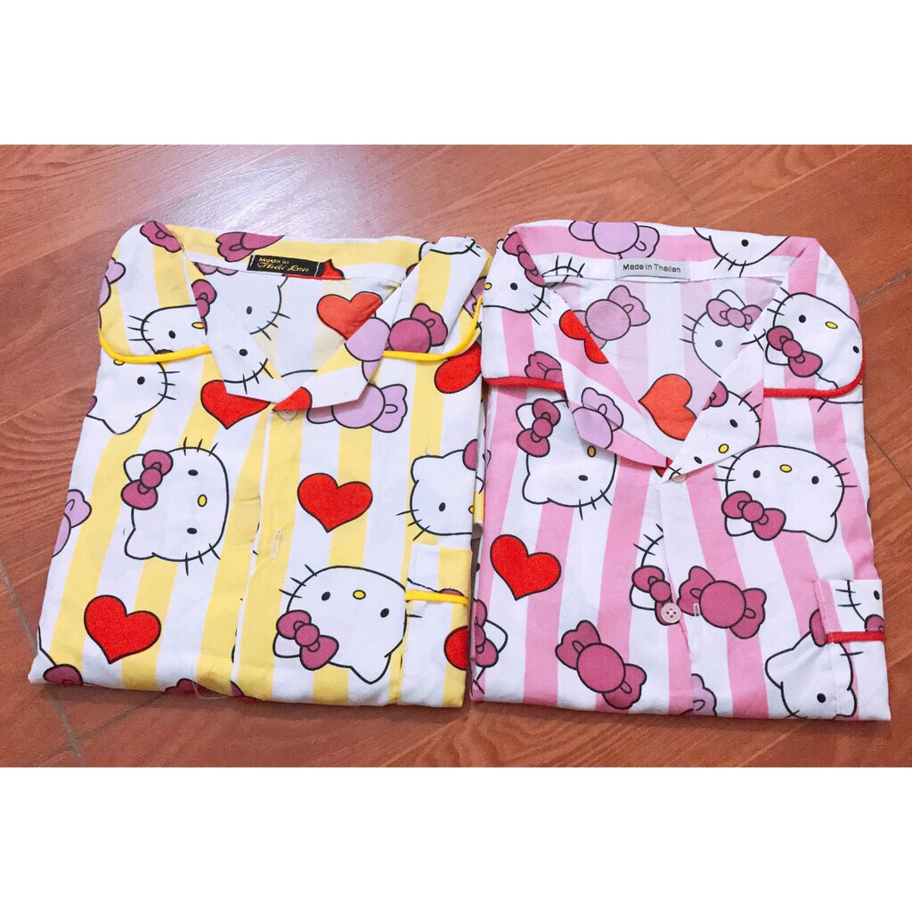 [Sỉ 5x,6x]Bộ ngủ Pizama cộc tay nhiều hình siêu đẹp | BigBuy360 - bigbuy360.vn