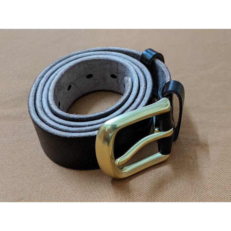 Dây lưng nam da bò một lớp. Khóa kim đồng đúc BẢO HÀNH 2 NĂM