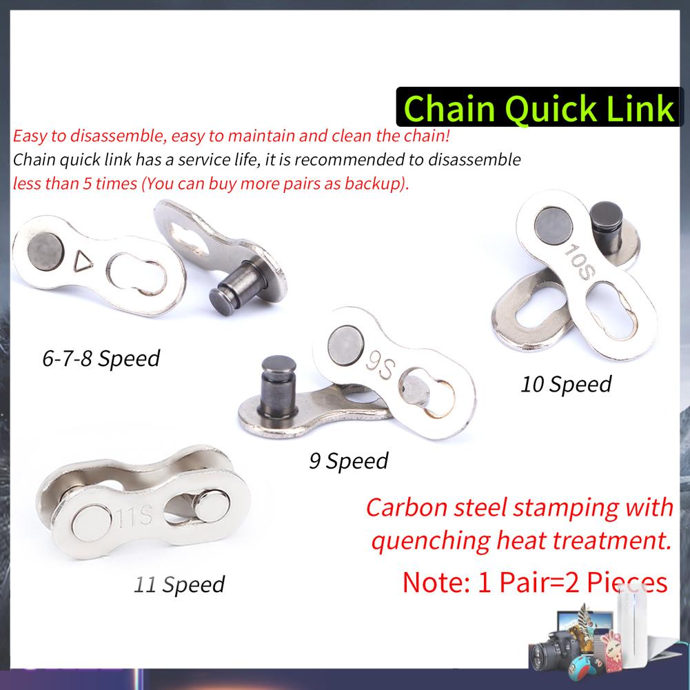 Mối Nối Dây Xích Xe Đạp 8S/9/10/11/24 Tốc Độ Chất Lượng Cao