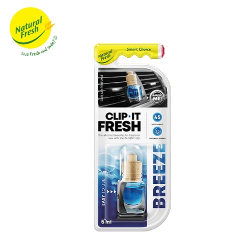 Tinh Dầu Gắn Xe Hơi  Natural Fresh - Clip It Fresh 5ml