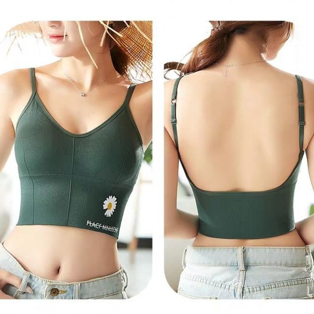 Áo Bra Gym yoga Hoa Cúc lưng chữ U | BigBuy360 - bigbuy360.vn