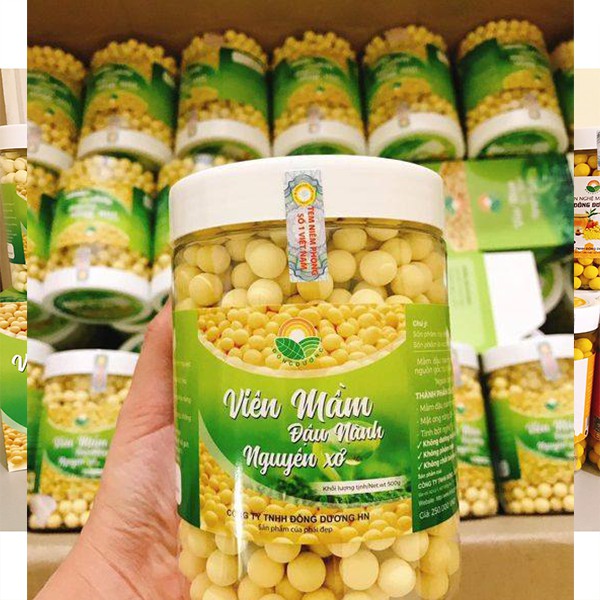 [CHÍNH HÃNG]-Viên mầm đậu nành nguyên sơ Đông Dương, tăng vòng 1, cân bằng nội tiết tố nữ, SP hữu cơ tự nhiên | BigBuy360 - bigbuy360.vn