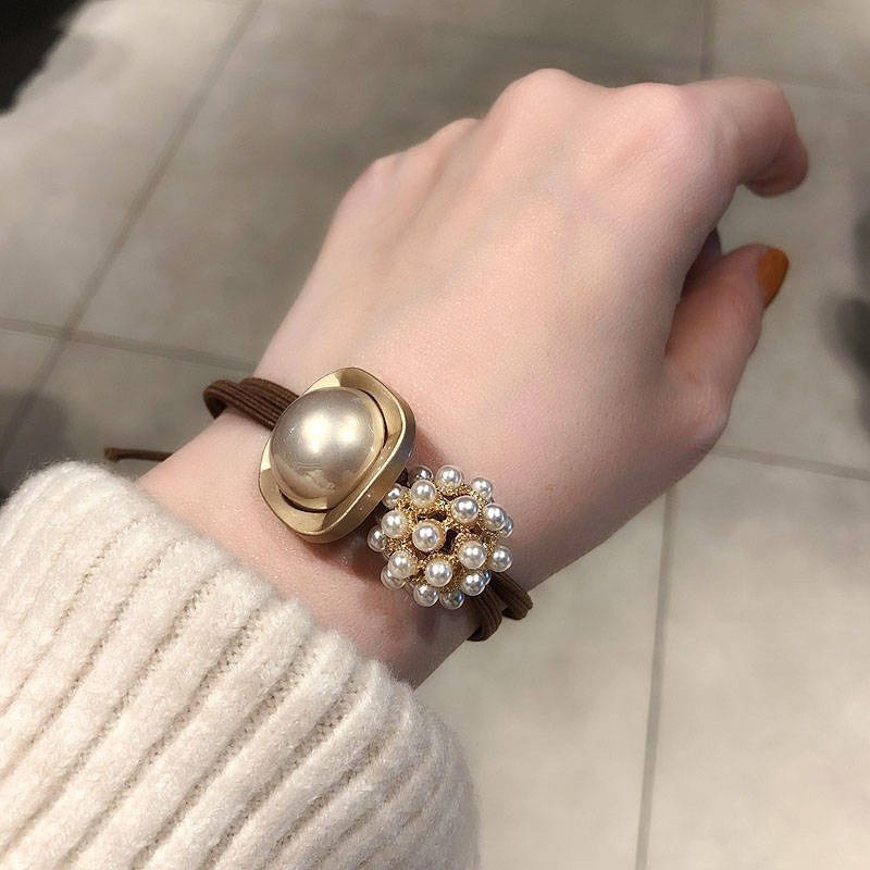 Dây cột tóc co giãn siêu xinh phong cách Hàn Quốc BX73