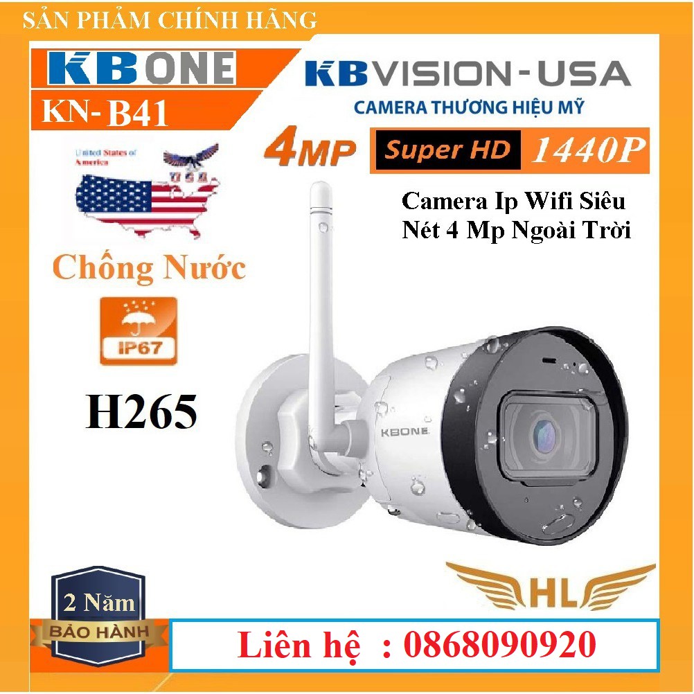 Camera Wifi Kbone KN-B41 4.0 MP