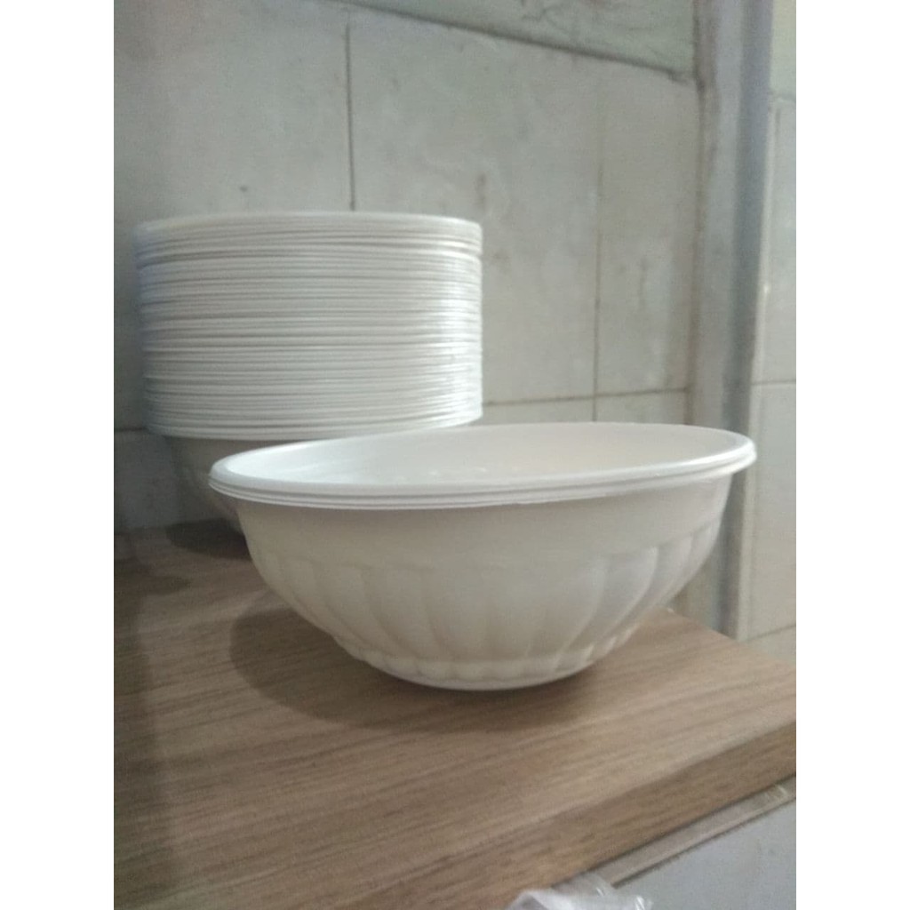 Tô giấy/ tô nhựa trong dùng 1 lần 800ml ( 50 cái)