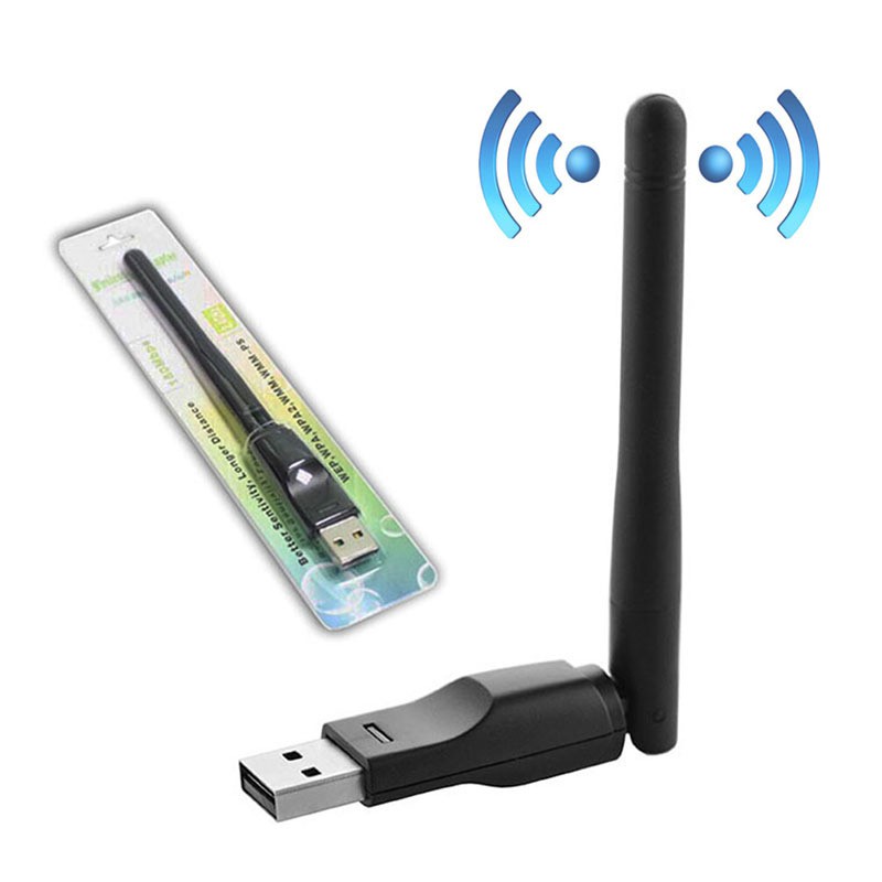 Usb Wifi 150mbps Có Ăng Ten 802.11n Đa năng, thiết bị thu wifi cho máy tính, laptop