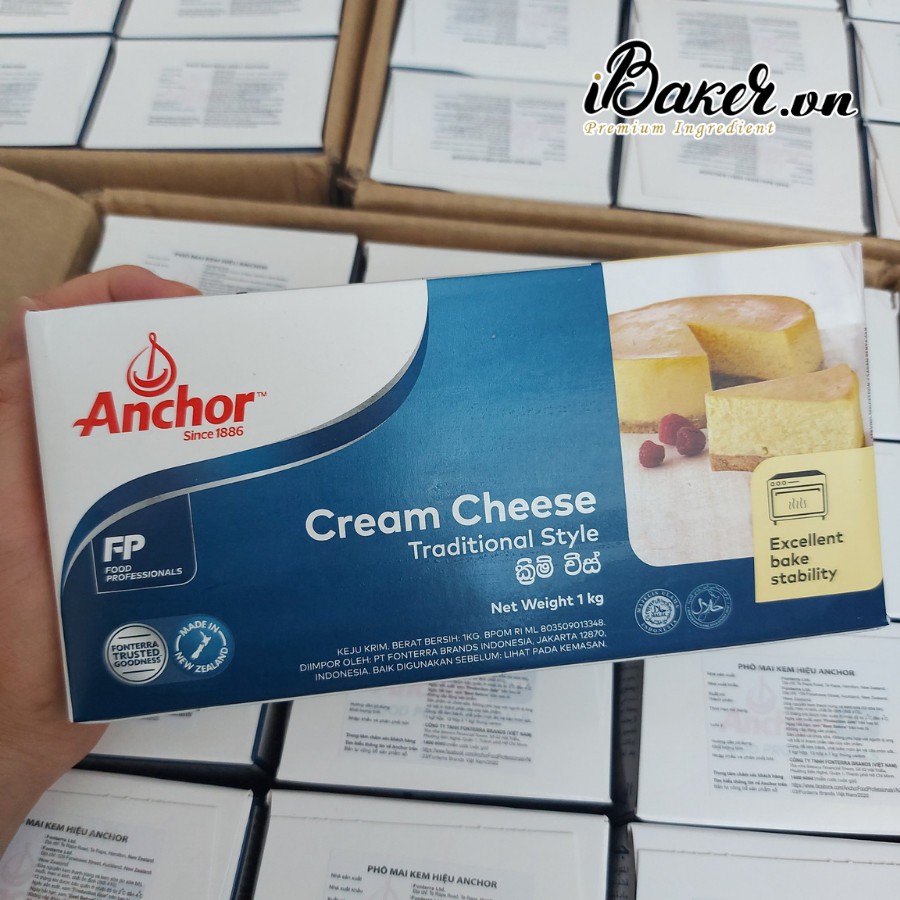 [1KG] Phô mai kem cream cheese Anchor