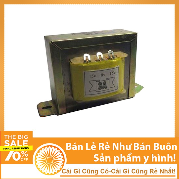 BIẾN ÁP 3A ĐỐI XỨNG 15V - 780G