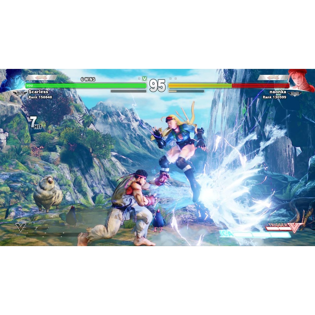 Đĩa Game PS4 Street Fighter V