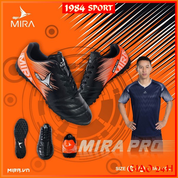 Giày Bóng Đá Giày Mira Pro Sân Cỏ Nhân Tạo Chính Hãng, Mẫu Mới Nhất 2021