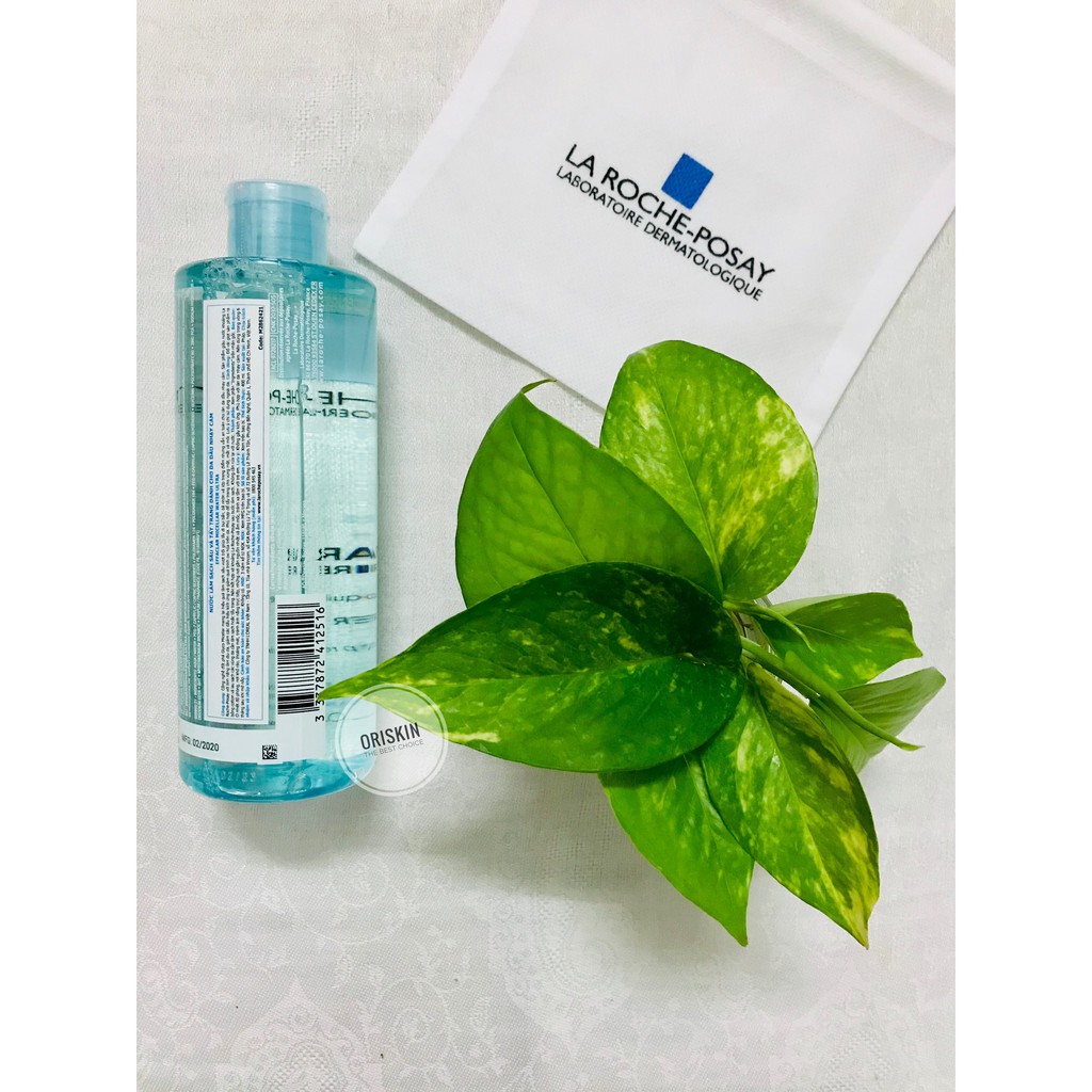 La Roche Posay Chính Hãng- Nước Tẩy Trang Làm Sạch Sâu & Kiểm Soát Bã Nhờn Cho Da Dầu Nhạy Cảm Micellar Water