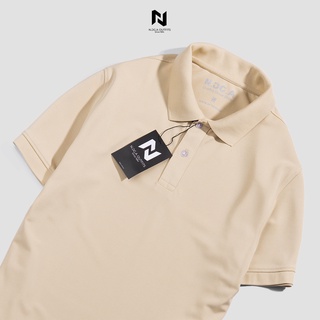 Áo Polo Nam Màu Be Basic N.GG.A Chất Cotton