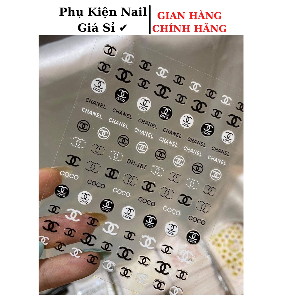 Sticker miếng dán móng tay mã DH-187