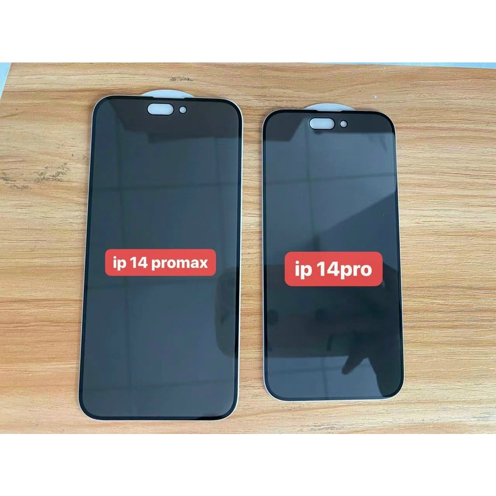 _Kính cường lực full màn chống nhìn trộm cho iPhone 14, 13 Pro Max, 13 Mini, 12 Mini, 11 XR, X