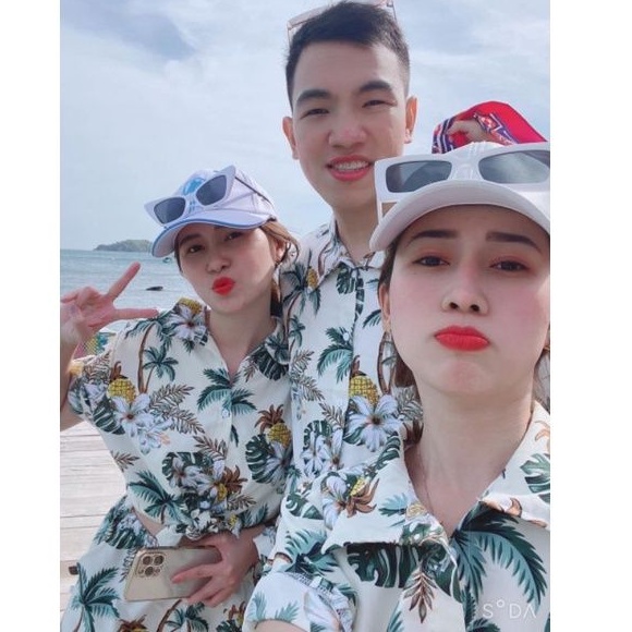 11. 🌸TOP BÁN CHẠY🌸 Đồ bộ đi biển. đồng phục gia đình. mẫu bông sứ hot nhất 2022 )