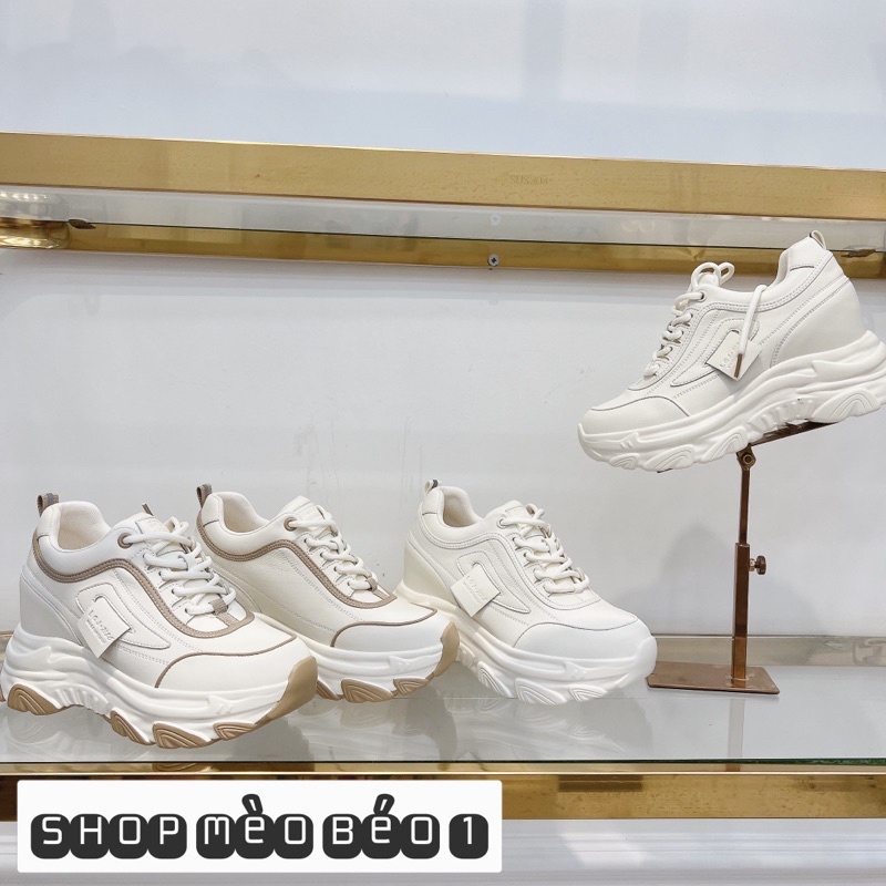 Giày thể thao độn đế viền tem đế cao fullbox hàng quảng châu cao cấp