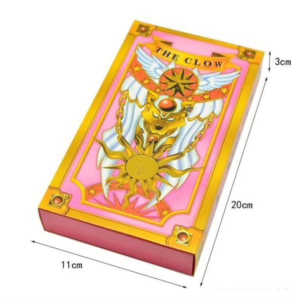 Bộ Bài Clow Chất Lượng Cao - Cardcaptor Sakura - 2 Mẫu Hồng và Đỏ - Otaku Shop