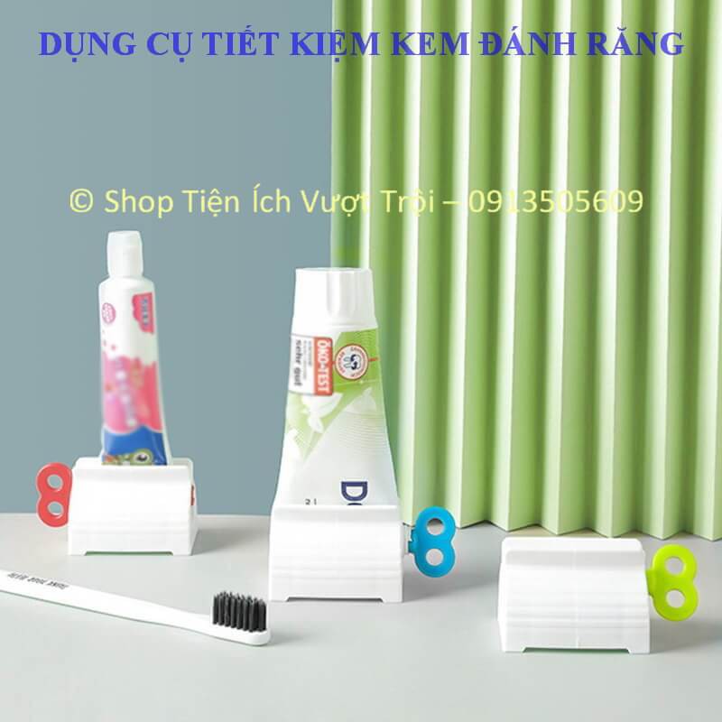 Dụng cụ bóp, lấy kem đánh răng, sữa rửa mặt, kem dưỡng da, nặn, ép các loại kem, gel trong ống nhựa - Tiện Ích Vượt Trội