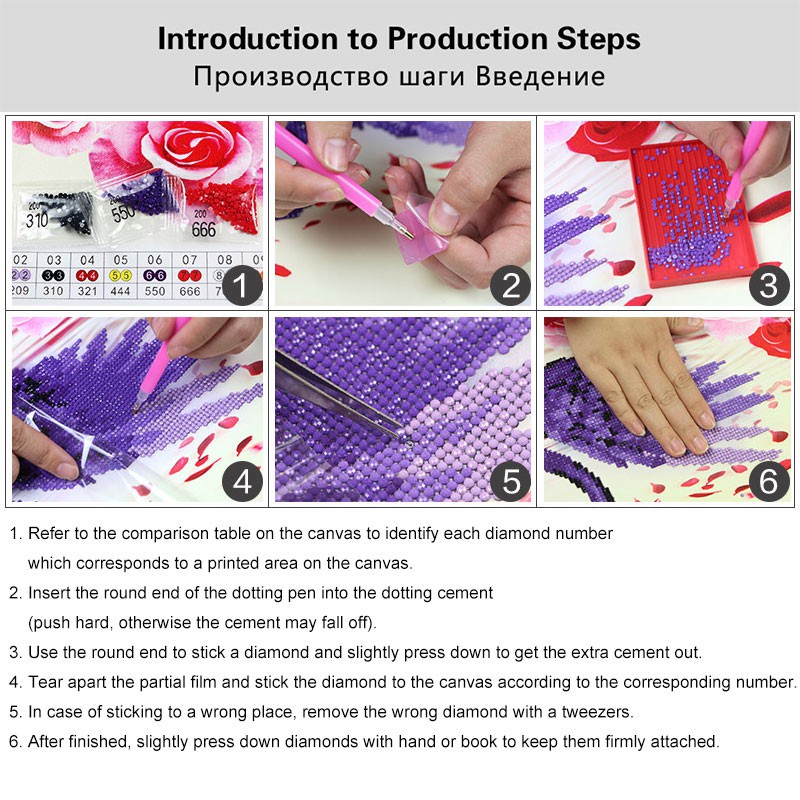 Bộ Tranh Đính Đá 5D Tự Làm Hình Cô Dâu Chú Rể Trong Đám Cưới