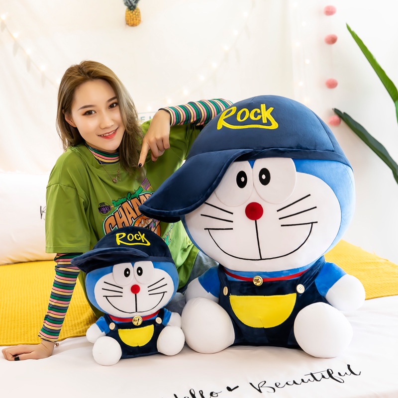 Thú Nhồi Bông Hình Mèo Máy Doraemon Dễ Thương