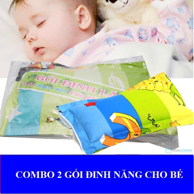 Combo 2 Gối lá đinh năng