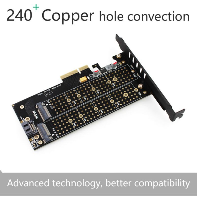 Thẻ Chuyển Đổi Ngff Sang Pcie3.0 Ssd M.2 Kèm Quạt Tản Nhiệt Bằng Nhôm Tiện Dụng | BigBuy360 - bigbuy360.vn