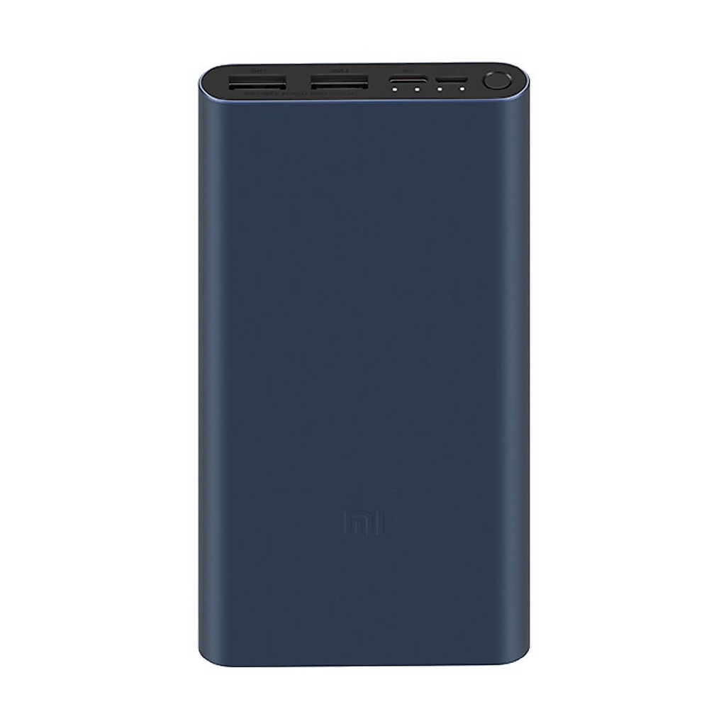 Pin Sạc Dự Phòng Xiaomi Gen 3 Version 2019 Polymer 10000mAh Tích Hợp Cổng Type-C PLM13ZM