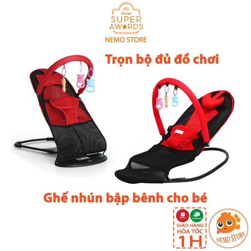 ghế rung cho bé tặng kèm đồ chơi