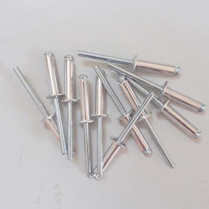 100gr đinh rút,  Rive nhôm 3mm, 4mm, 5mm