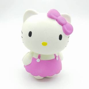 Squishy Lớn Hình mèo hello kitty màu hồng Đồ Chơi Xốp Giảm Stress Hình mềm mịn dễ Thương đàn hồi Cho Bé