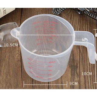 Ca đong chia vạch 500ml nấu ăn, làm bánh, pha sữa... 🍉Duashop🍉