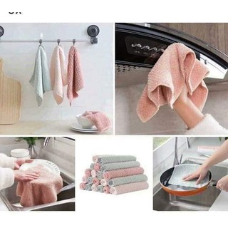Khăn lau nhà bếp siêu thấm hút (10 chiếc)