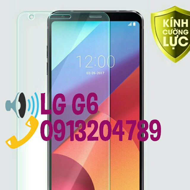 Bộ 3 Dán kính cường lực LG G6