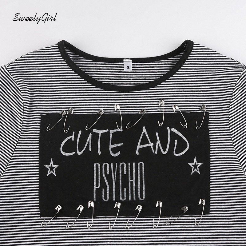 Áo Thun Tay Ngắn Cổ Tròn Họa Tiết Kẻ Sọc Thời Trang Dành Cho Nữ 2022