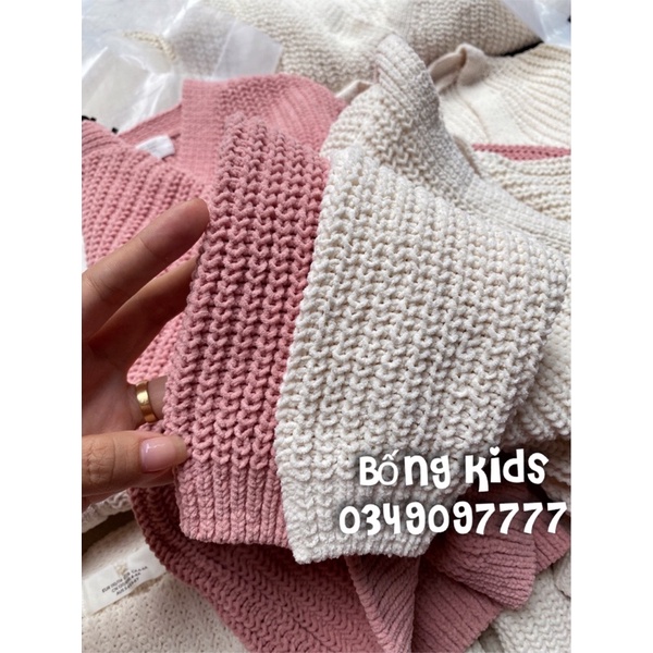 Áo Cardigan Len Bé gái Phủ Nhung HaM(cắt tag)