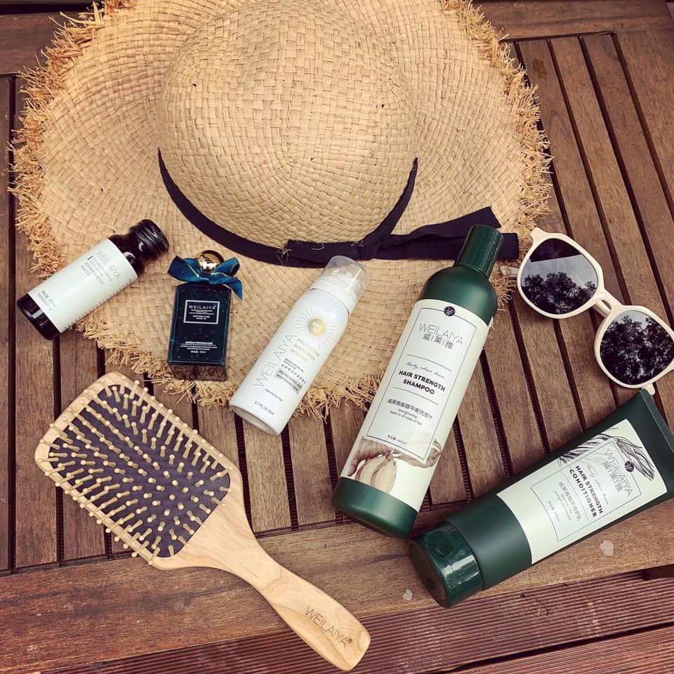 Bọt chống nắng trắng da Weilaiya giúp da căng bóng nâng tông trắng mượt 80ml spf 30+ PA+++ | BigBuy360 - bigbuy360.vn