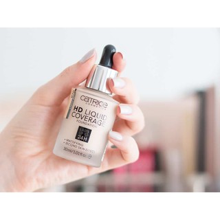 Kem nền Catrice HD Liquid Coverage Last Upto 24h 30ml