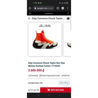 Converse Run Star Motion