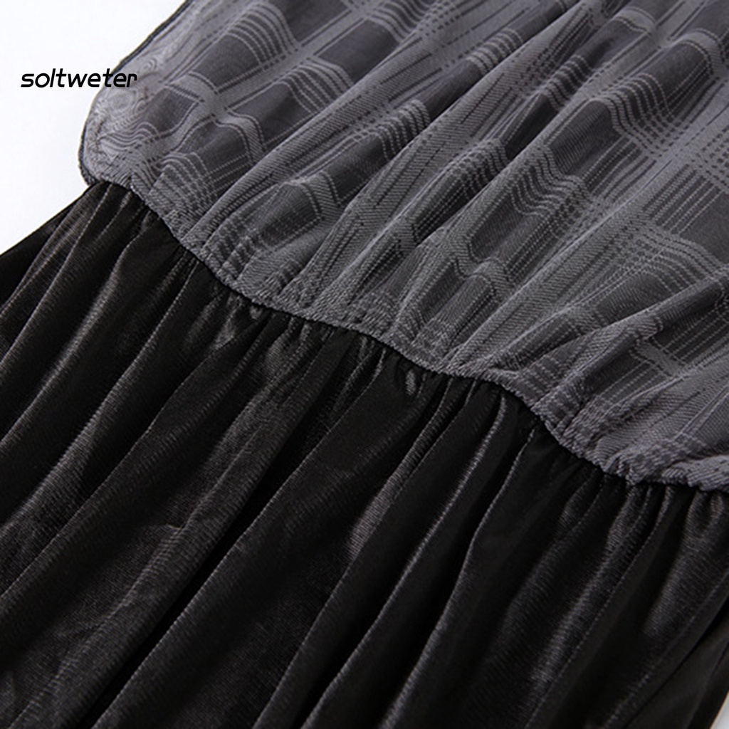 Đầm Ngắn Dáng Rộng Siêu Nhẹ Thời Trang Cho Nữ