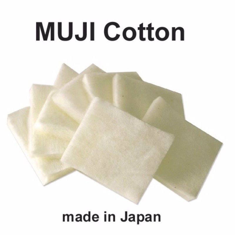 Bông Muji nhật xé lẻ (1 miếng)